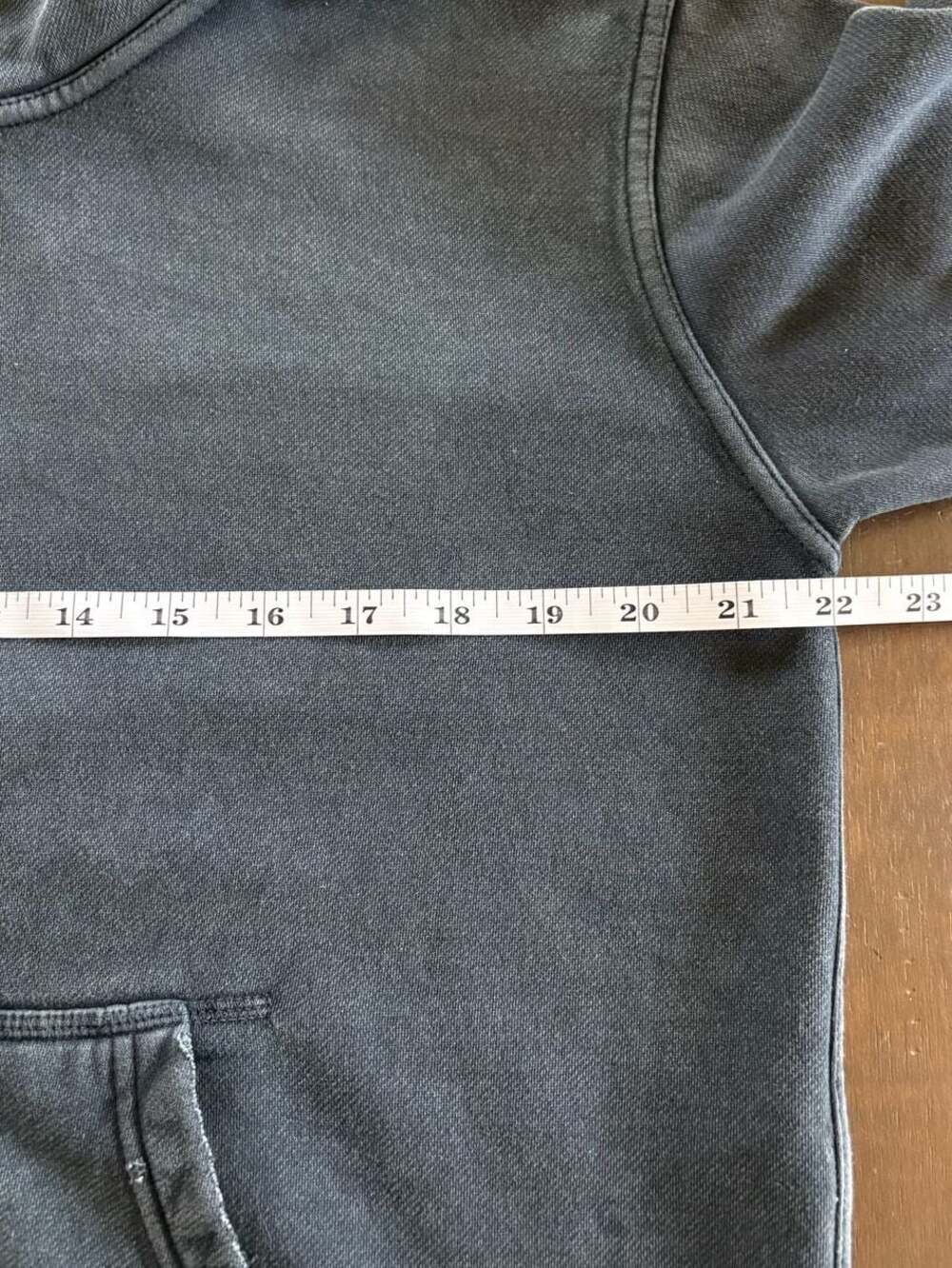 We The Free Washed Raw Edge Distressed Hoodie Black Size Small - Picture 5 of 6